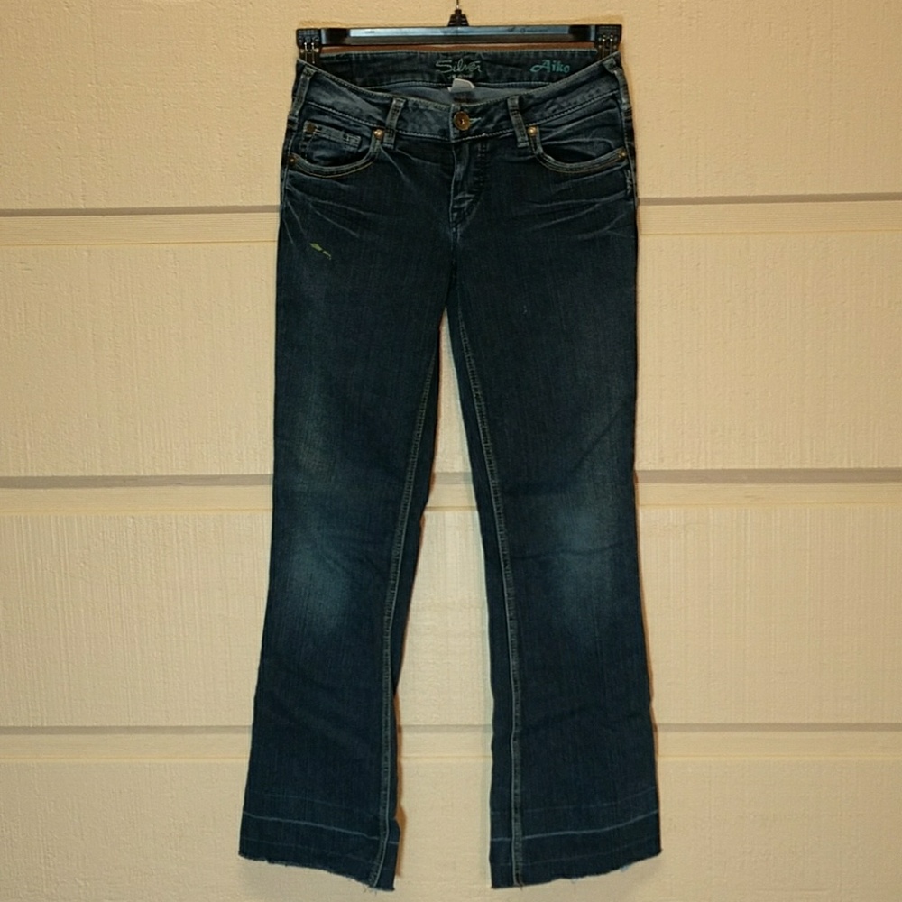 Silver Aiko jeans size 27